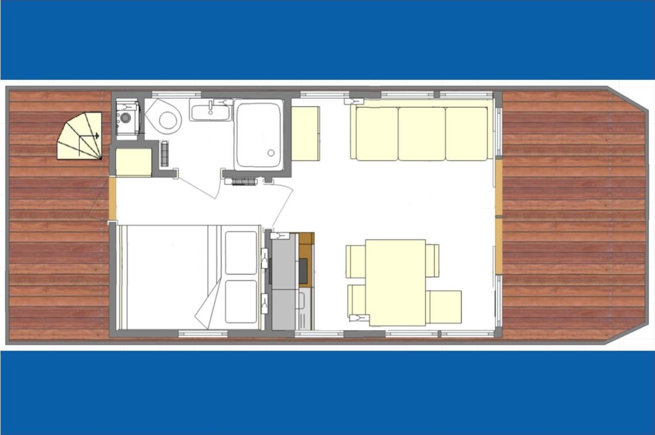 Hausboot Hilja Hotel Slesvig Eksteriør billede