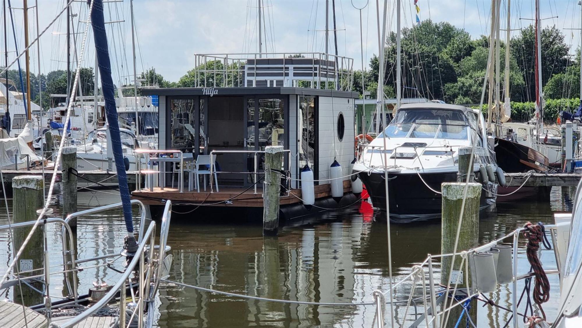 Hausboot Hilja Hotel Slesvig Eksteriør billede